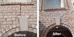 foundation repair before and after