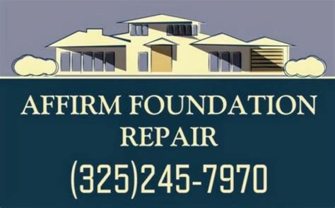 foundation repair san angelo tx